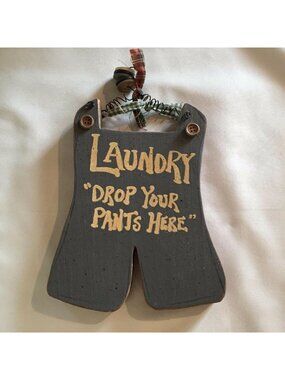 Laundry Room Wall Decor Sign